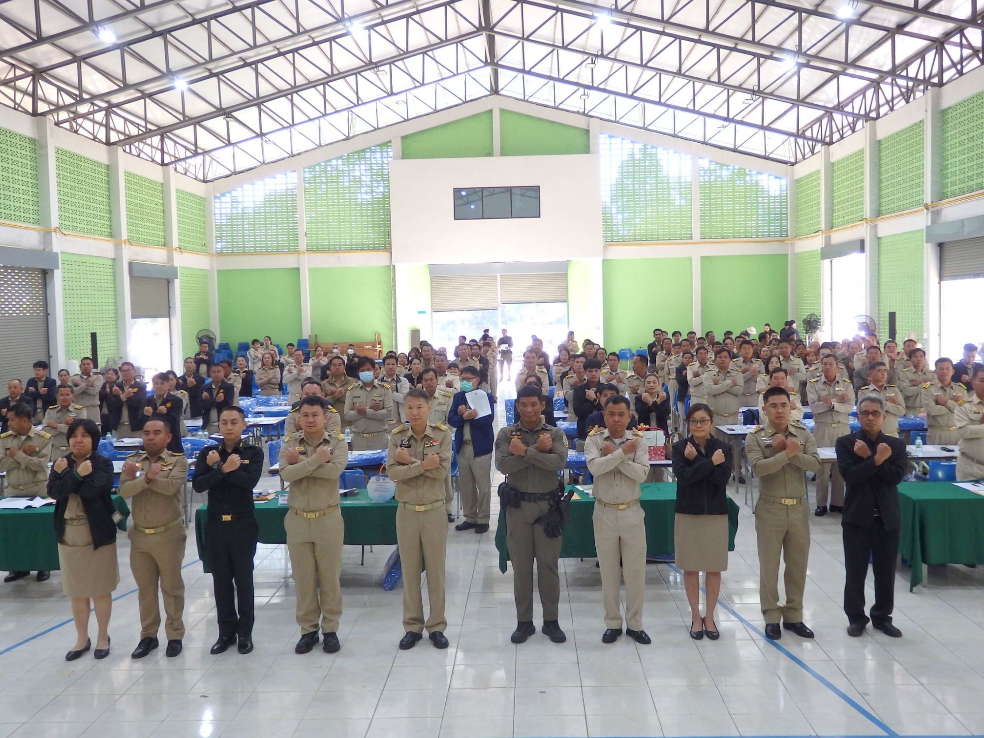 พช.แม่ลาว>>> ร่วมประชุมกำนัน ผู้ใหญ่บ้าน แพทย์ประจำตำบล สารวัตรกำนัน ผู้ช่วยผู้ใหญ่บ้าน ครั้งที่ 1/2569 ประจำเดือน มกราคม 2569