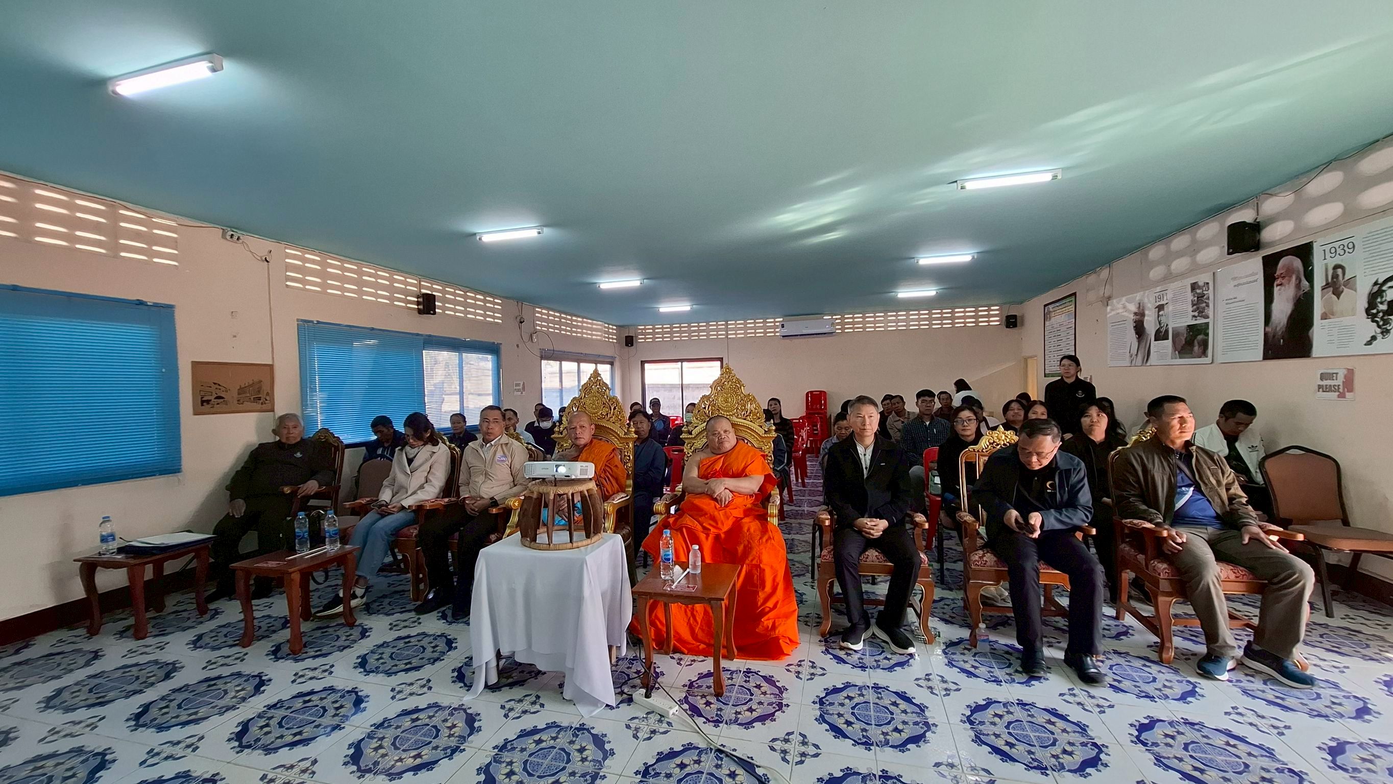 พช.แม่ลาว>>>ร่วมเสวนาขับเคลื่อนบ้านห้วยส้านพลับพลา สู่ชุมชนท่องเที่ยวเข้มแข็ง 