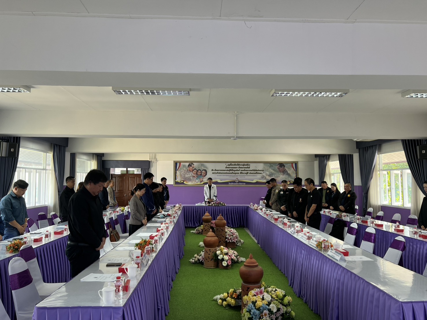 พช.แม่ลาว>>>ร่วมประชุมหัวหน้าส่วนราชการ หัวหน้าหน่วยงานรัฐวิสาหกิจ ผู้บริหารองค์กรปกครองส่วนท้องถิ่น กบอ.แม่ลาว ครั้งที่ 2/2569