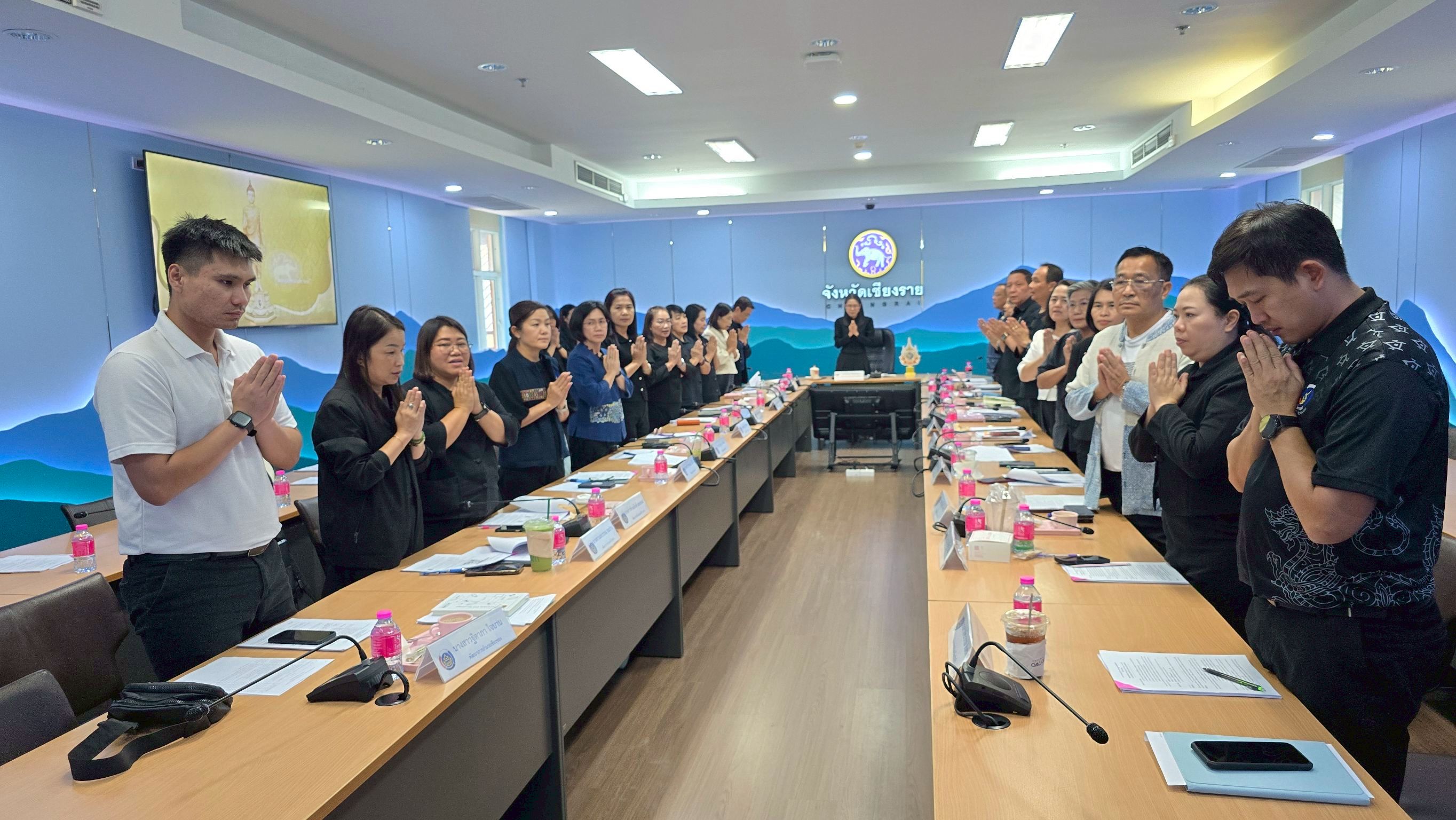 พช.แม่ลาว>>>ร่วมประชุมผู้บริหารงานพัฒนาชุมชนจังหวัดเชียงราย ครั้งที่ 3/2569