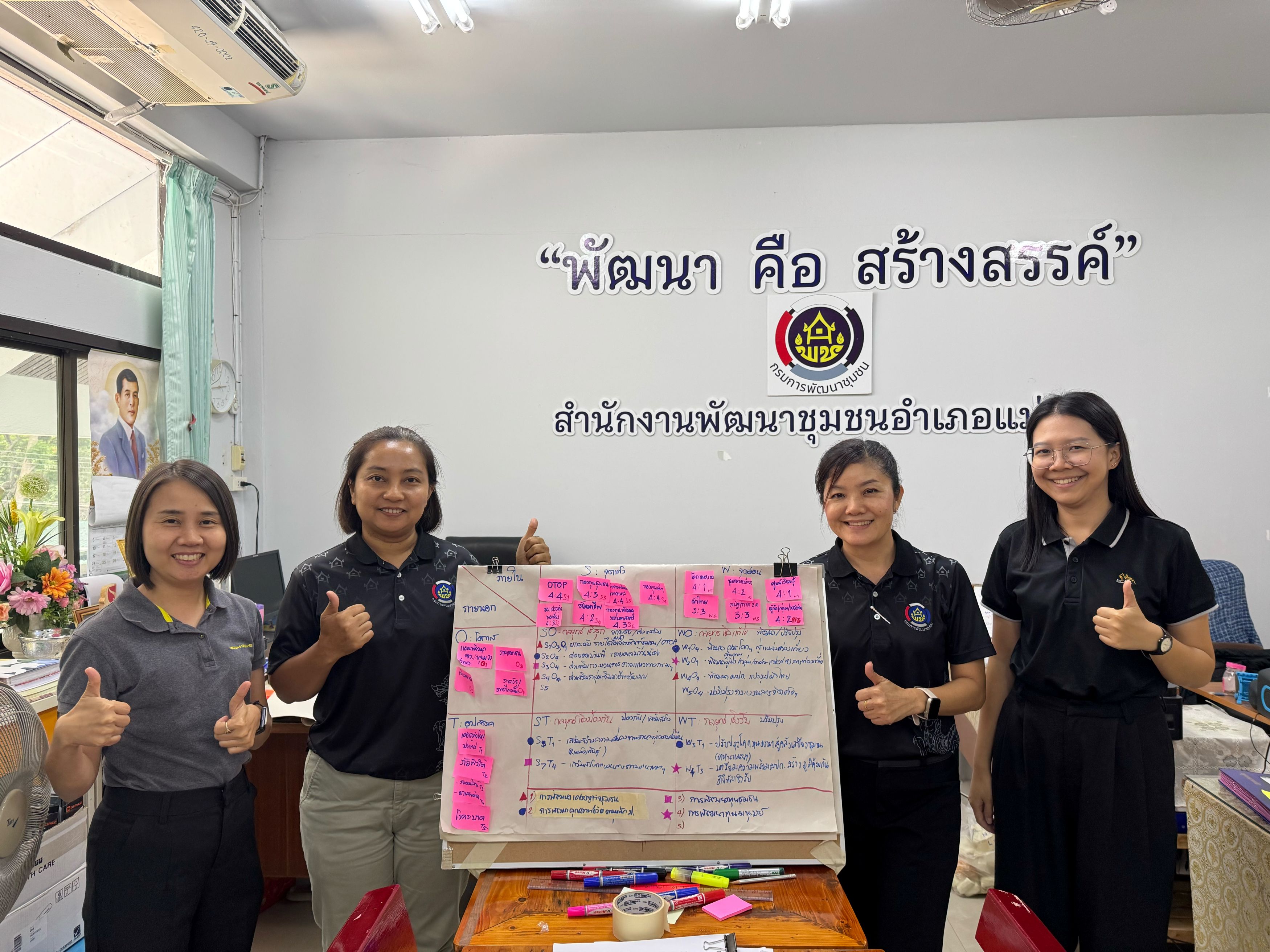 พช.แม่ลาว>>>ประชุมขับเคลื่อนการจัดทำแผนพัฒนาชุมชนเชิงพื้นที่แบบบูรณาการระดับอำเภอ