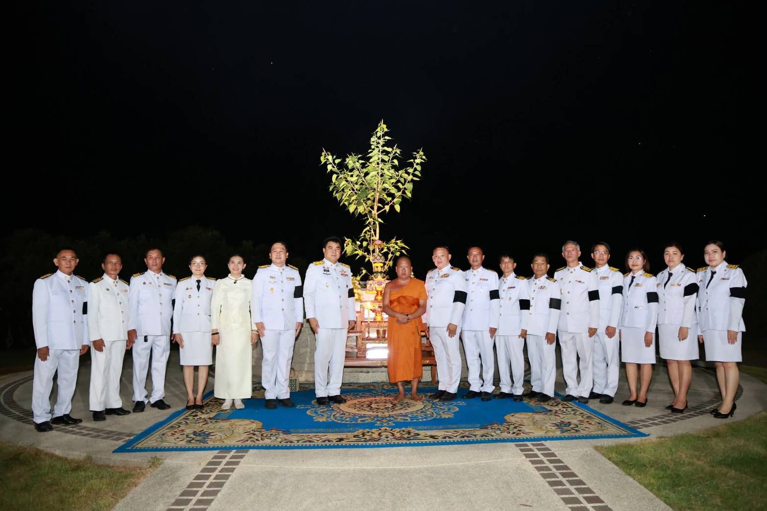 พช.แม่ลาว>>>ร่วมพิธีเชิญพุ่มดอกบัวประดิษฐ์พระราชทาน ถวายสักการะพระศรีมหาโพธิทศมราชบพิตร เนื่องในวันวิสาขบูชา ประจำปี 2569