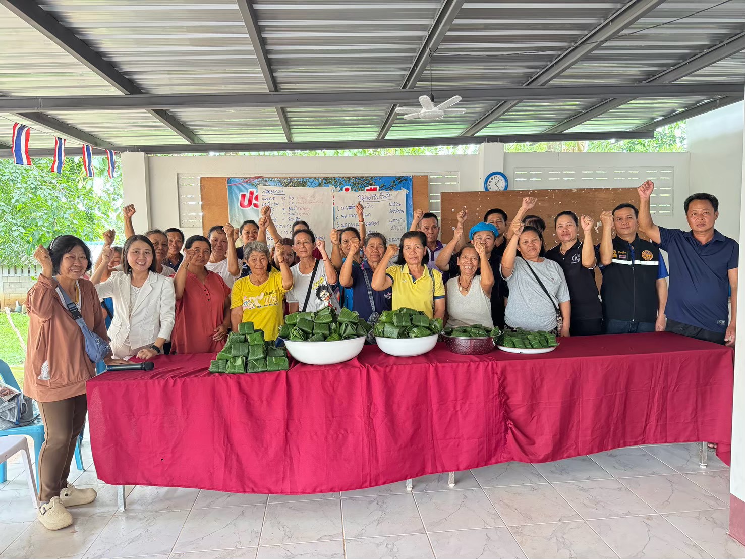 พช.แม่ลาว>>>สรุปผลการดำเนินงานกิจกรรมการพัฒนาหมู่บ้านเศรษฐกิจพอเพียง สู่ความยั่งยืน (Sustainable Sufficiency Economy Village)